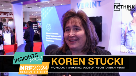 ​​Koren Stucki, VP for Product Marketing at Verint